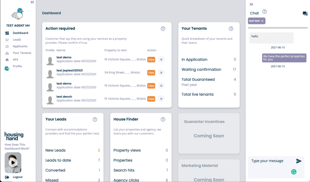 The Partner Portal Housing Hand The UKs 1 Guarantor Service
